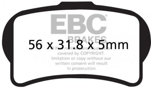 EBC FA 644TT DISC PADS