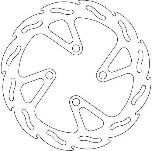 MOTO MASTER 110602, FLAME FIXED DISC 220