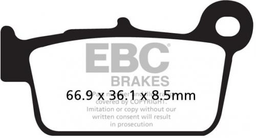 EBC FA 367/2TT EBC DISC PADS