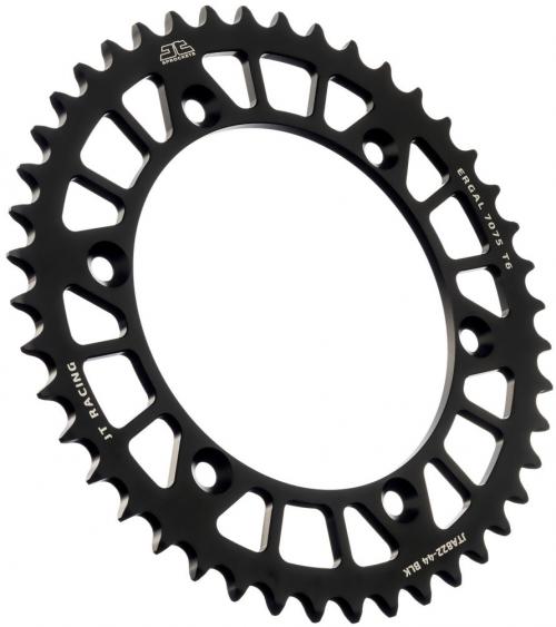 JT SPROCKETS REAR RACELITE ALU 44T BLACK, 520 JTA082244Z