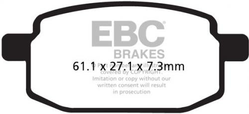EBC SFA 169 EBC SCOOTER PADS