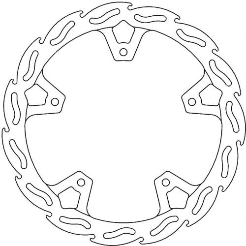 MOTO MASTER 110913, FLAME FIXED DISC