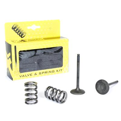 PROX STEEL EXHAUST VALVE/SPRING KIT PX28SES34081