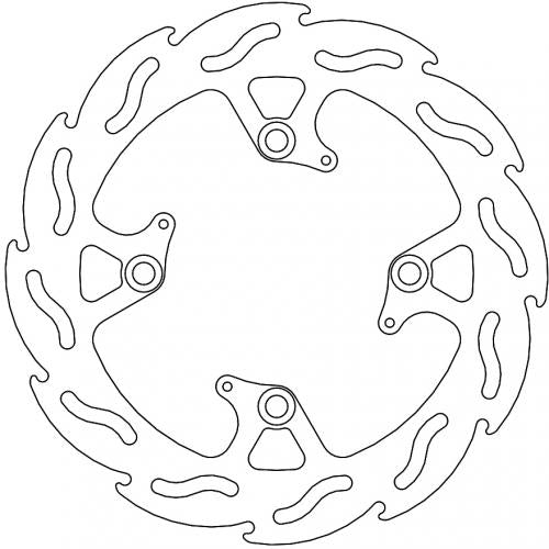 MOTO MASTER 110684, FLAME FIXED DISC 255