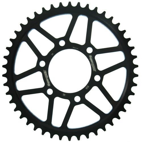 SUPERSPROX SUPERSPROX REAR STEEL 46T, BLACK, 530 SU481646B