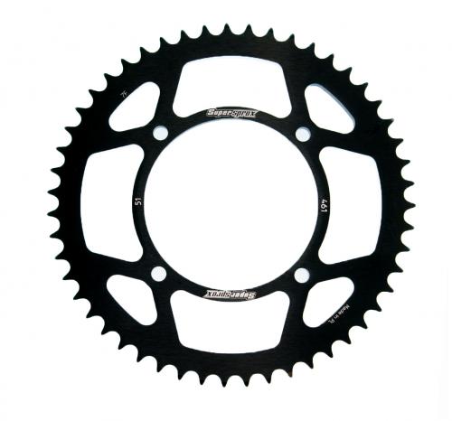 SUPERSPROX SUPERSPROX REAR ALU 51T, BLACK SU246151B