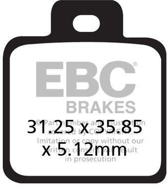 EBC FA 282R EBC DISC PADS