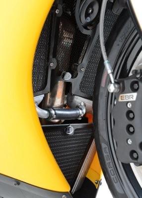 R&G RADIATOR + DOWNPIPE GUARD, BLACK 41588006