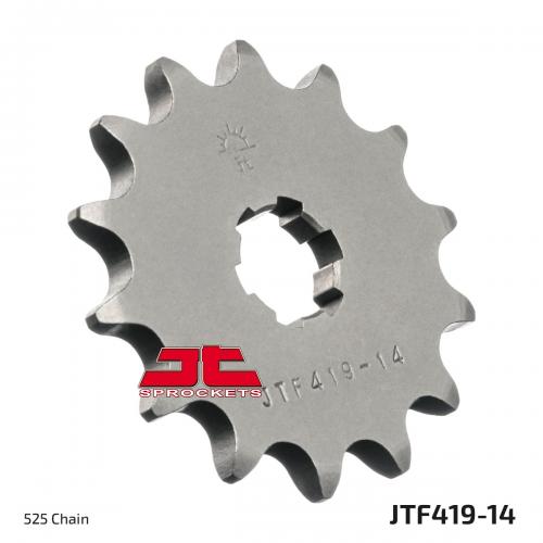 JT SPROCKETS FRONT STEEL 14T, 525 JTF041914