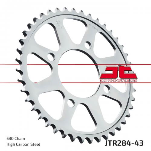 JT SPROCKETS REAR STEEL 43T, 530 JTR028443