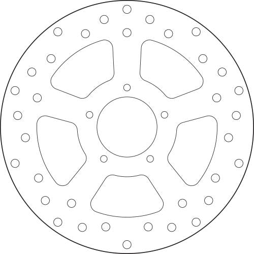 BREMBO BRAKE DISC, 68B407A9