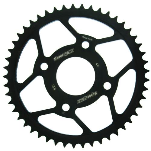 SUPERSPROX SUPERSPROX REAR STEEL 49T, BLACK SU483549B