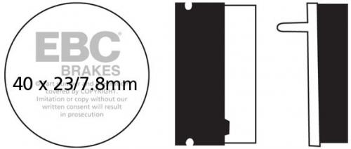 EBC FA 155 EBC DISC PADS
