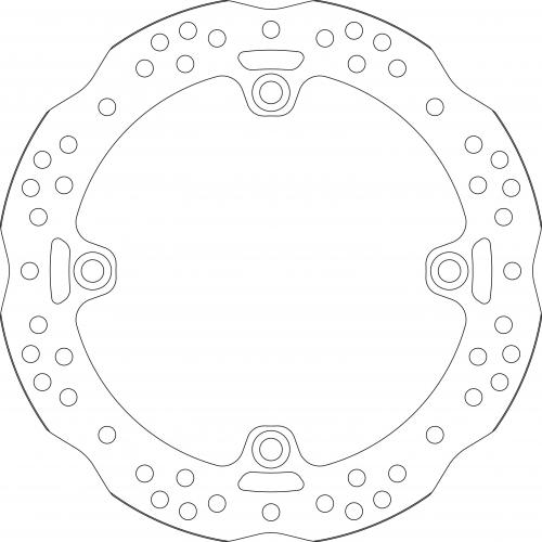 SBS UPGRADE BRAKE DISC 6121
