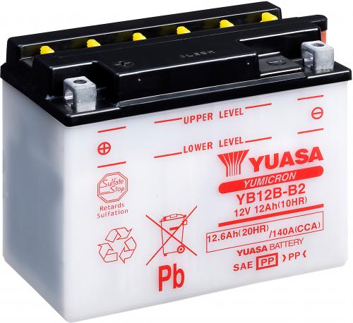 YUASA YB12B-B2 YUASA BATTERY