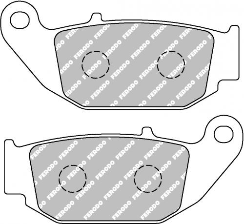 FERODO FDB2275P BRAKE PADS ORGANIC