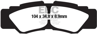 EBC FA 677TT EBC DISC PADS