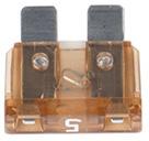 UNIVERSAL 5AMP BLADE FUSE L.BROWN