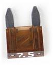 UNIVERSAL 7,5AMP BLADE FUSE MINI