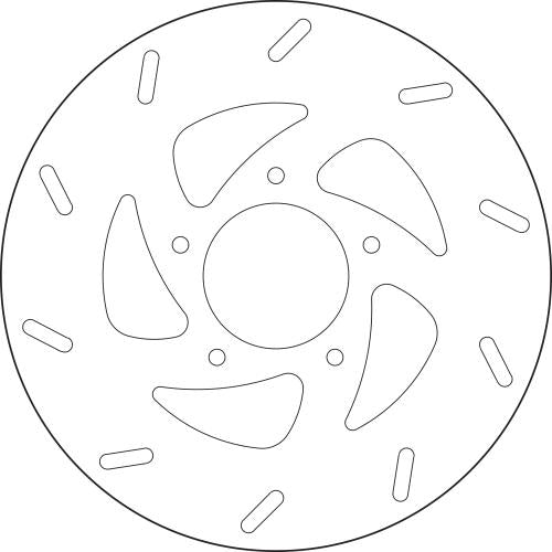 BREMBO BRAKE DISC, 68B40730