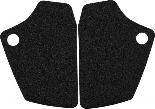 R&G TANK TRACTION GRIPS : CLEAR 2-GRIP KIT RGEZRG1403CL