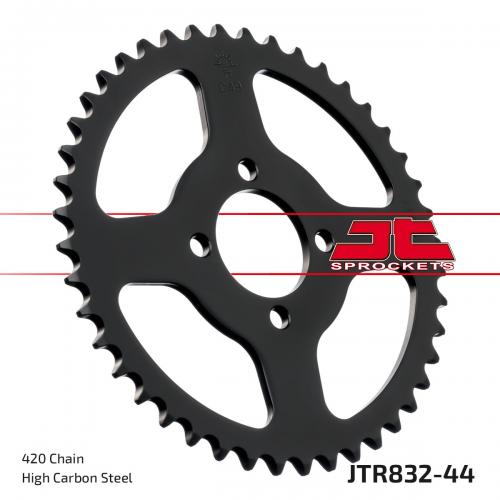 JT SPROCKETS REAR STEEL 44T, 420 JTR083244
