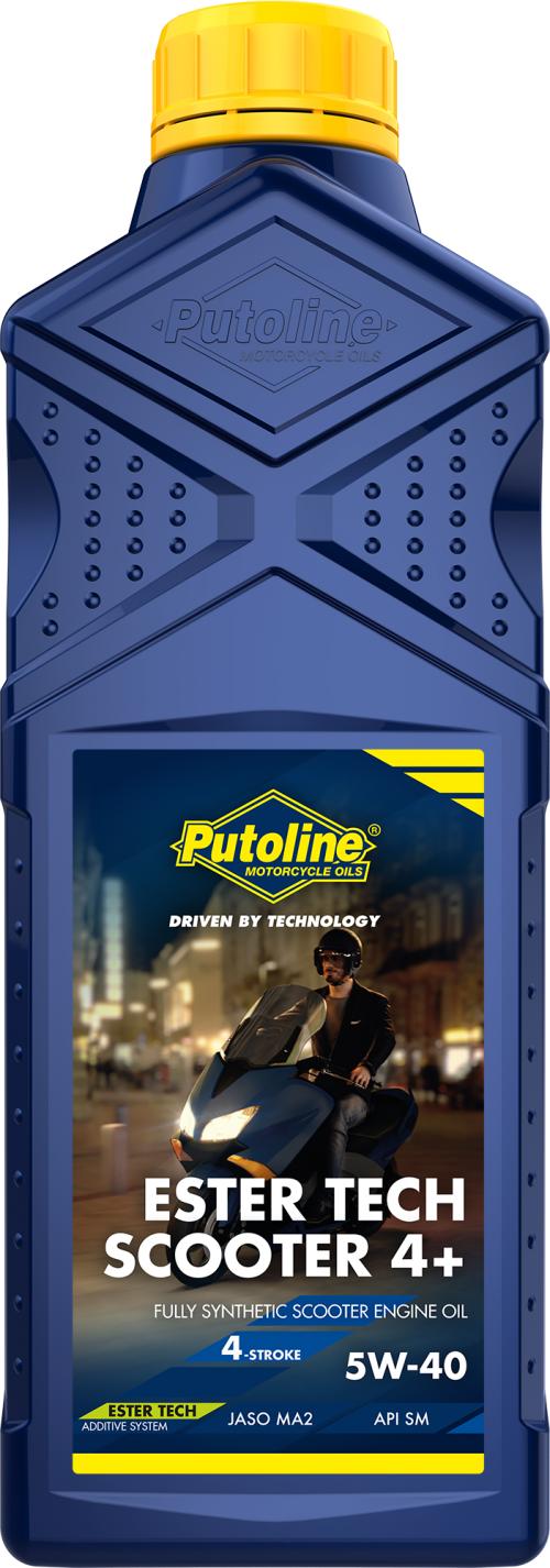 PUTOLINE ESTER TECH SCOOTER 4T+ 5W-40 1L