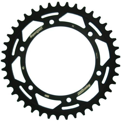 SUPERSPROX SUPERSPROX REAR STEEL 41T, BLACK, 520 SU480841B
