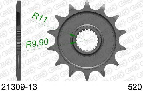 AFAM FRONT 13T, 520 AF12130913