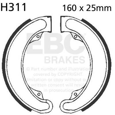 EBC H311 EBC BRAKE SHOES