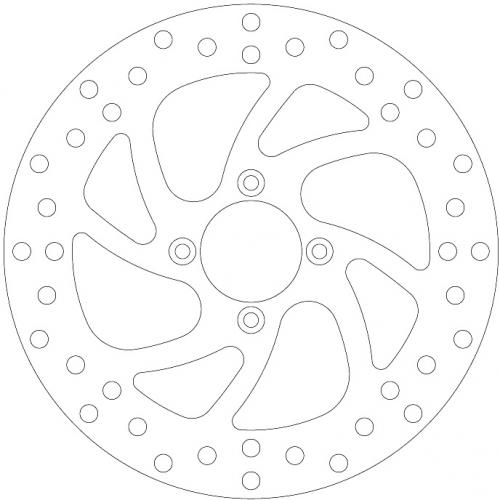 EBC BRAKE DISC MD6401D ENDURO AND MOTO-X BRAKE DISCS