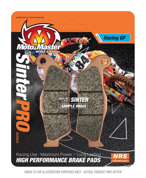MOTO MASTER 080012, BRAKE PADS SINTER RACING