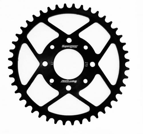 SUPERSPROX SUPERSPROX REAR STEEL 44T, BLACK, 520 SU427344B