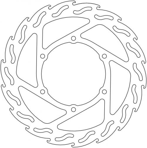 MOTO MASTER 110554, FLAME FIXED DISC 290