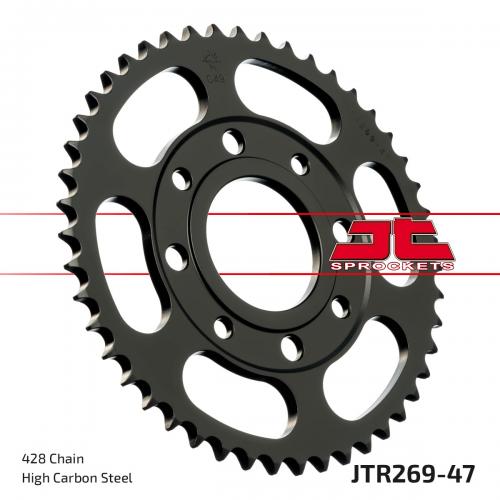 JT SPROCKETS REAR STEEL 47T, 428 JTR026947