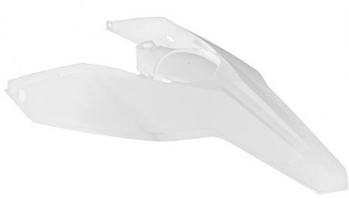 RTECH REAR FENDER+SIDE PANELS HUSABERG WHITE (OE)