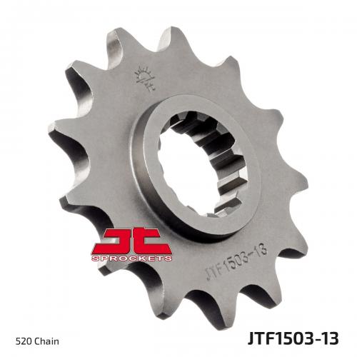 JT SPROCKETS FRONT STEEL 13T, 520 JTF150313