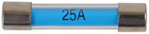 LASER TOOLS GLASS AUTO FUSES 25A 100PC