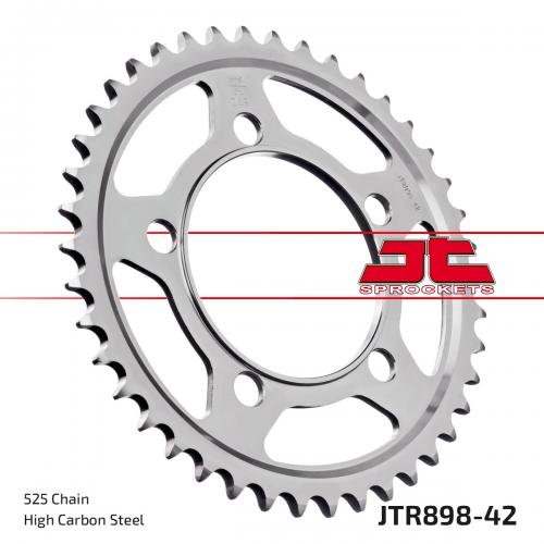 JT SPROCKETS REAR STEEL 42T, 525 JTR089842