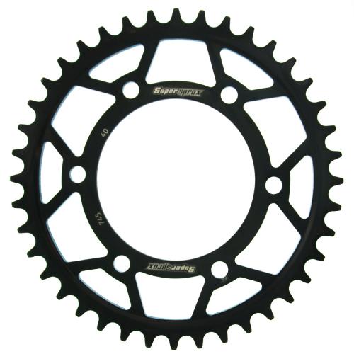 SUPERSPROX SUPERSPROX REAR STEEL 40T, BLACK, 525 SU474540B