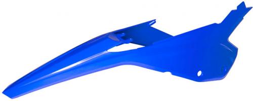 RTECH ENDURO REAR FENDER WITH SIDE PANELS BLUE
