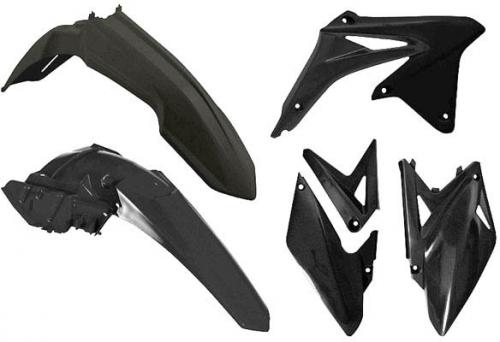 RTECH PLASTICS KIT 4 PCS SUZUKI BLACK
