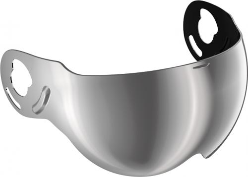 ROOF RO9 BOXXER VISOR , IRIDIUM SILVER