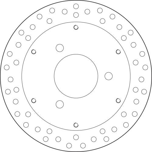 BREMBO BRAKE DISC, 68B40725