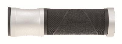 ARIETE OTHERS ARIETE SILVER ALLOY & BLACK RUBBER GRIPS BBH_HBG633ALL