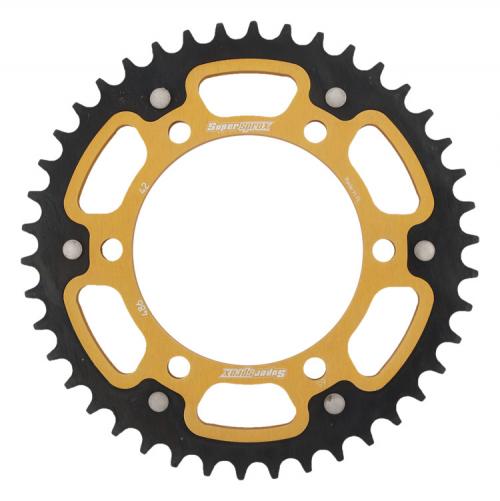 SUPERSPROX SUPERSPROX REAR STEALTH 42T, GOLD, 520 SU648642G