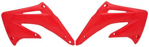RTECH RADIATOR SCOOPS HONDA RED (OE) 566210175