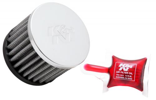 K&N UNIVERSAL FILTER CHROME RC-0160