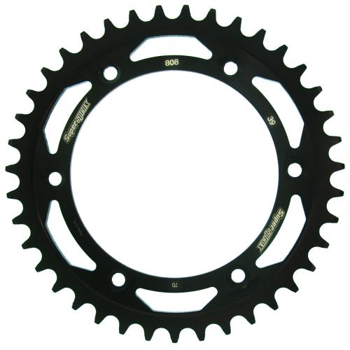 SUPERSPROX SUPERSPROX REAR STEEL 39T, BLACK, 520 SU480839B