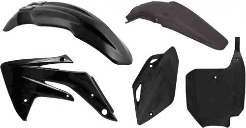 RTECH PLASTICS KIT 5 PCS HONDA BLACK 563210528